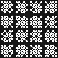 Asemic Glyph writing hieroglyph imitation abstract illustration