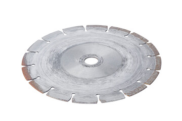 tile saw blade, stone cutting disc isolated from background