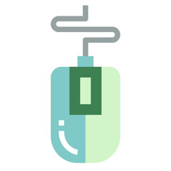 mouse flat icon style