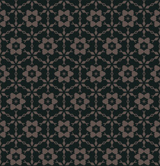 Fototapeta premium Geometric pattern. Seamless vector background. Ethnic graphic design