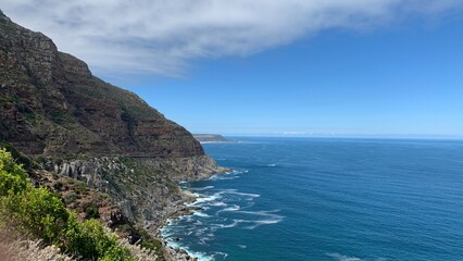 Beautiful landscape of the Hout Bay, Cape Town, South Africa