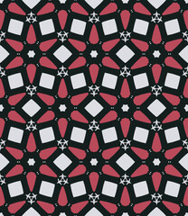 Geometric pattern. Seamless vector background. Ethnic graphic design