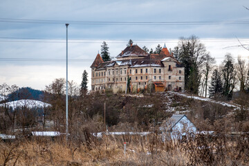 Schloss Greissenegg (Greißenegg) . Greissenegg Castle . Voitsberg . Steiermark . Österreich .