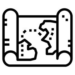 map line icon style