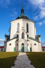 pilgrimage church Saint John of Nepomuk zelena hora