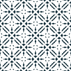 Fototapeta premium Geometric pattern. Seamless vector background. Ethnic graphic design 