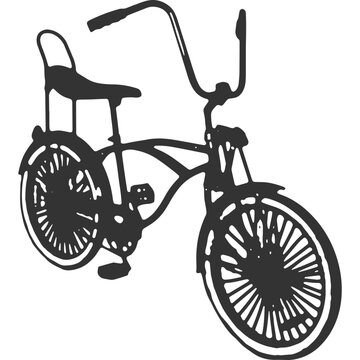 Lowrider Bike Wallpaper Black