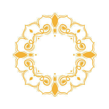 Mandala style logo