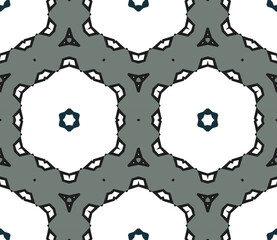 Geometric pattern. Seamless vector background. Ethnic graphic design	