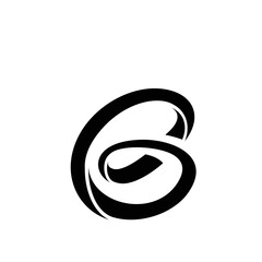 Letter b design logo icon