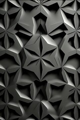 Fototapeta premium Matte black patterns, abstract background ,made with Generative AI