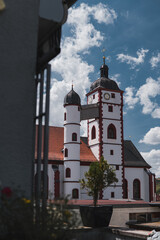 Fototapeta na wymiar church of the old german style