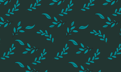 seamless pattern with leaves
