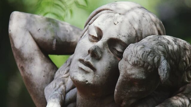 Estatua "Segundo tiempo de la sexta sinfon&iacute;a pastoral de Beethoven" Retrato