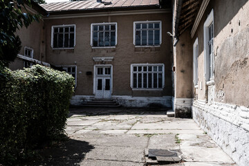 The place where in december 1989 the  president of Communist Romania, Nicolae Ceausescu and his wife Elena were trialed, convicted and executed. Targoviste, Romania.