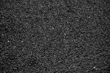 Asphalt road background with black color.