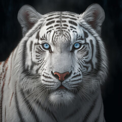 white tiger, generative AI
