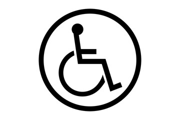 車椅子のイラスト(png)