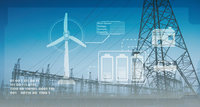 power plant and future power generation technology.wind turbines, wind energy