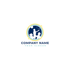 Fototapeta na wymiar Family logo vector design template