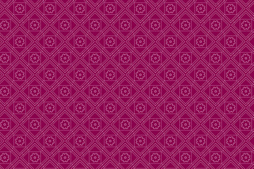 Pattern with geometric elements in pink tones abstract background