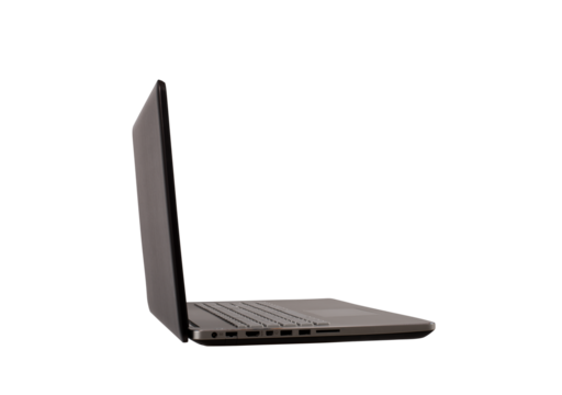 Image of a laptop. concept of internet sharing and technology