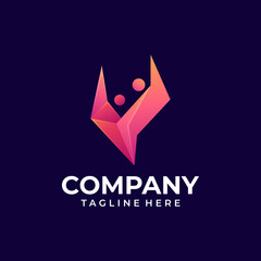 3D Logo geometric Shape