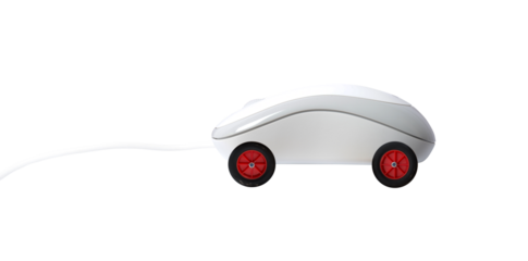 Mouse indicator for computers used by operating systems and programs with a graphical interface