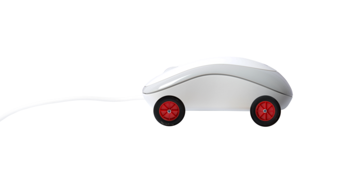 Mouse indicator for computers used by operating systems and programs with a graphical interface