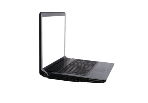 Image of a laptop. concept of internet sharing and technology