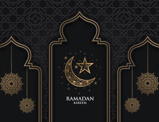 Ramadan Kareem Social Media Post Template. Good used for Food Social Media Post and Banner. Promotion, Sale