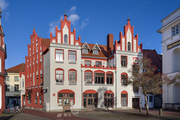 Hansestadt Wismar Am Markt beim Rathaus