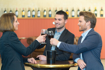 people cheers celebration toast concept