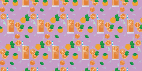 orange fruit juice background