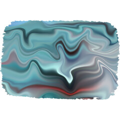 Brush stroke design with wave texture background