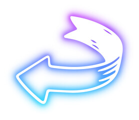 Collection of line neon