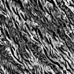 Abstract Furry Animal Stripes Realistic Look Brush Seamless Pattern Trendy Fashion Colors Perfect for Allover Fabric Print Silver Gray Tones