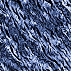 Abstract Furry Animal Stripes Realistic Look Brush Seamless Pattern Trendy Fashion Colors Perfect for Allover Fabric Print Silver Gray Tones