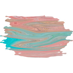 Obraz na płótnie Canvas Brush stroke with color wave texture illustration