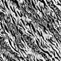 Abstract Furry Animal Stripes Realistic Look Brush Seamless Pattern Trendy Fashion Colors Perfect for Allover Fabric Print Silver Gray Tones