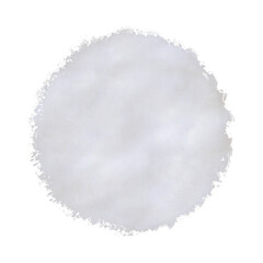 柔らかく光る銀箔の丸い水彩テクスチャ　背景　フレーム