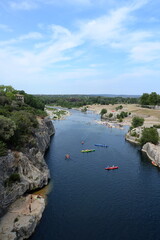 Gardon bei Pont du Gard in S&uuml;dfrankreich