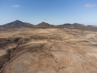 Panoramic view of Fuerteventura, Canarias