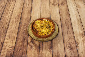 Lasagna is a type of pasta. It is normally served in superimposed sheets interspersed with layers of ingredients to taste