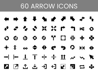 60 Different Arrow Icons