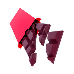 3D Chocolate Boxes Render Valentine's elements