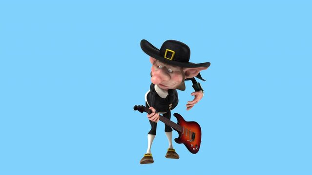 Fun 3D cartoon goblin (with alpha channel included)