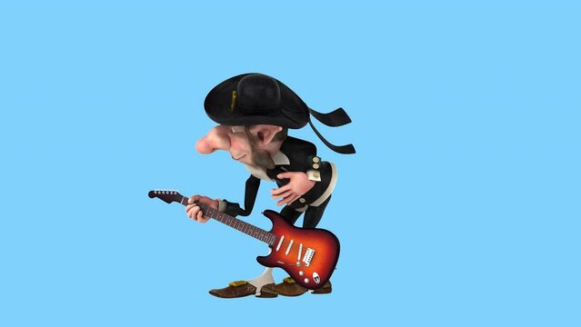 Fun 3D cartoon goblin (with alpha channel included)