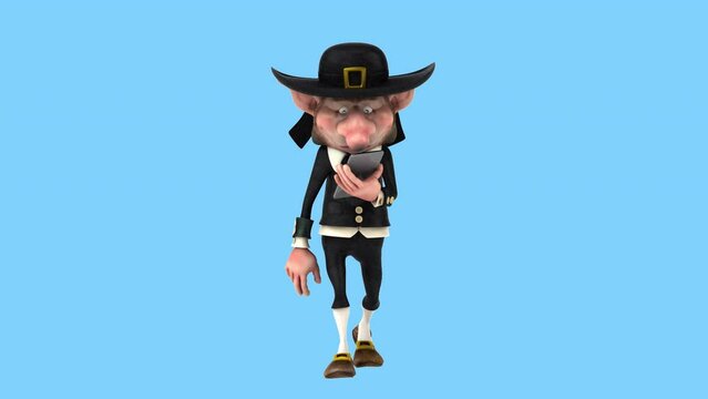 Fun 3D cartoon goblin (with alpha channel included)