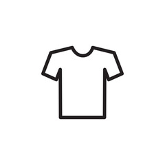 Shirt icon vector logo design template